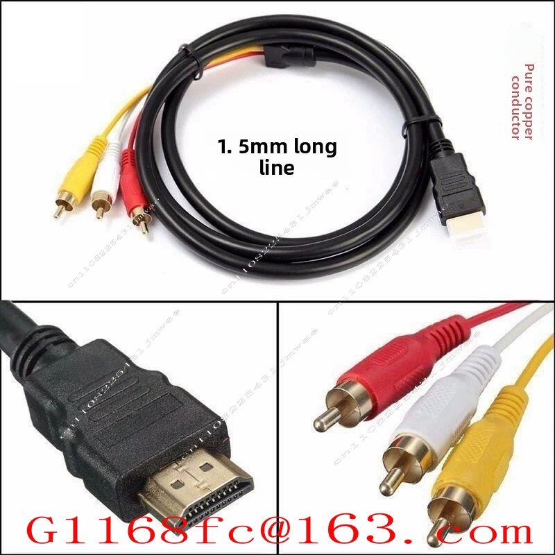 Hdmi Cable - High Quality Professional HDMI To 3RCA