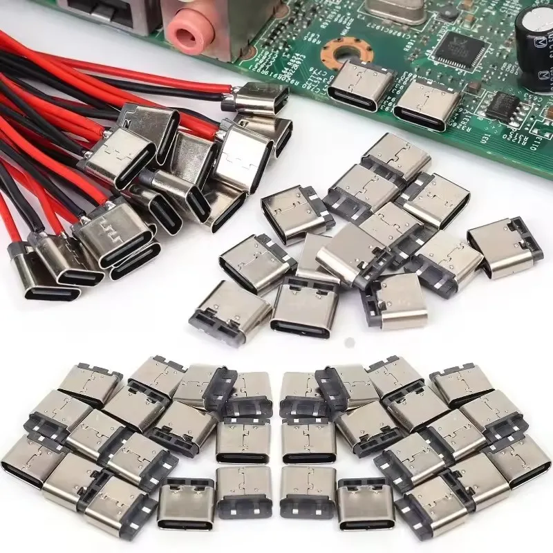 5-20PCS Type-C 2Pin Solder Wir - Usb Hub 评论和价格