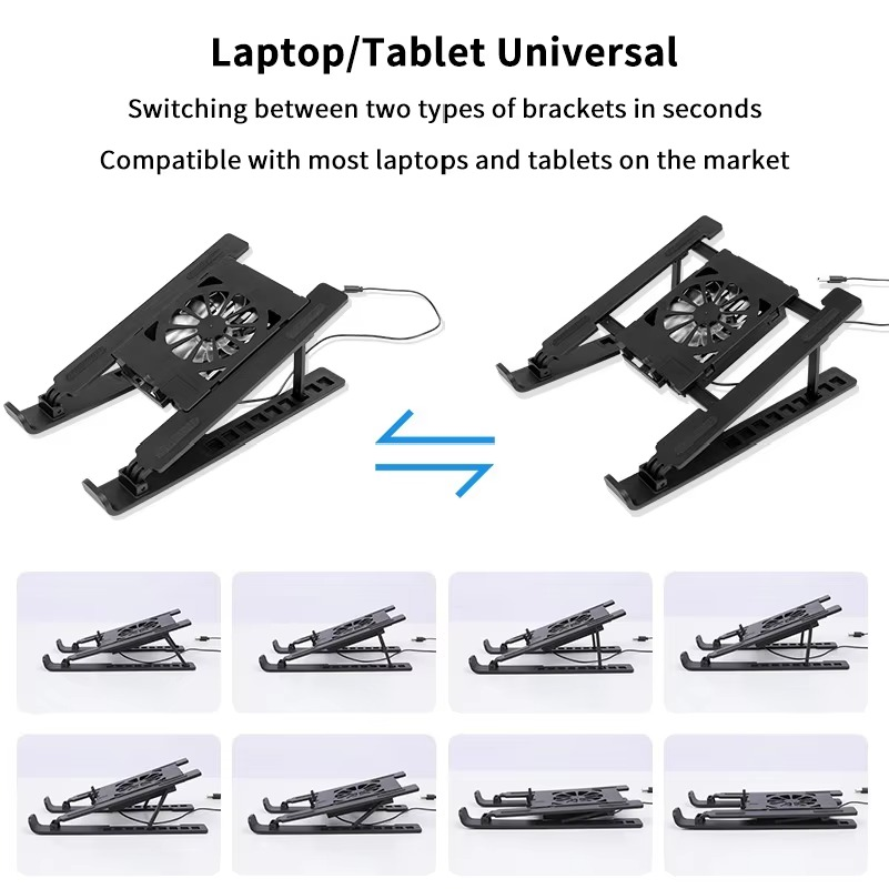 Laptop Cooler Base Stand Folda - Laptop Cooling Pad 评论和价格