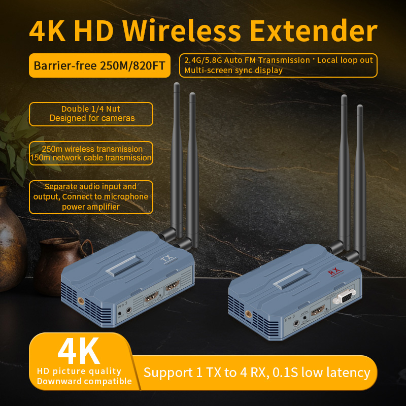 4K HDMI Wireless Extender 250m - Hdmi Cable 评论和价格