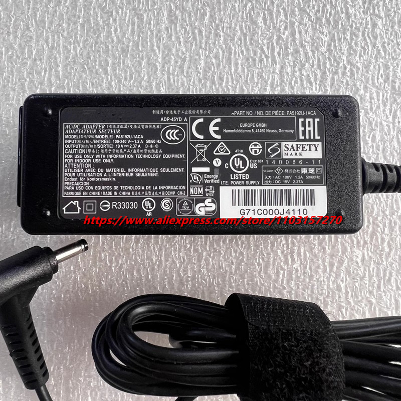 Genuine ADP-45YD A PA5192U-1AC - Laptop Charger 评论和价格