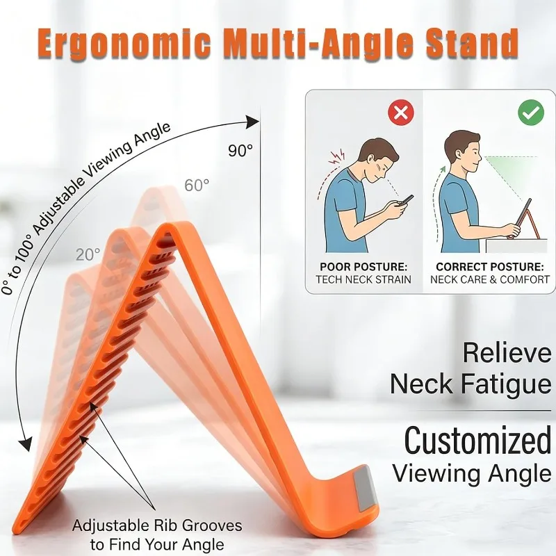 Flexible Cell Phone Holder Lap - Laptop Stand 评论和价格