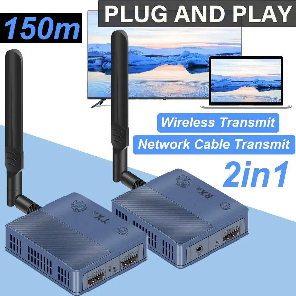 1080p 4K Wireless HDMI Extende - Hdmi Cable 评论和价格