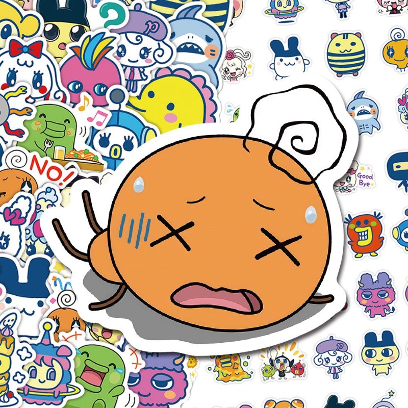 Japanese Tamagotchi Stickers E - Laptop Original Accessories 评论和价格
