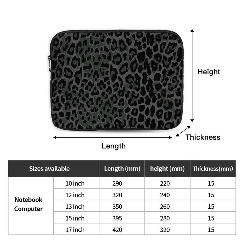 Black Leopard Laptop Sleeve Ba - Laptop Sleeve 评论和价格