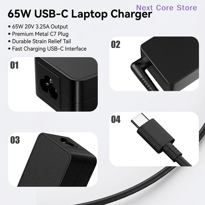 [NC]1Pc 20v3.25a 65w Type-c Po - Laptop Charger 评论和价格